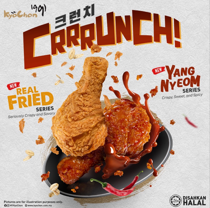 Satu Gigitan, Ketagih Selamanya! Menu Baru KyoChon 1991 Akan Buat Anda Teruja!