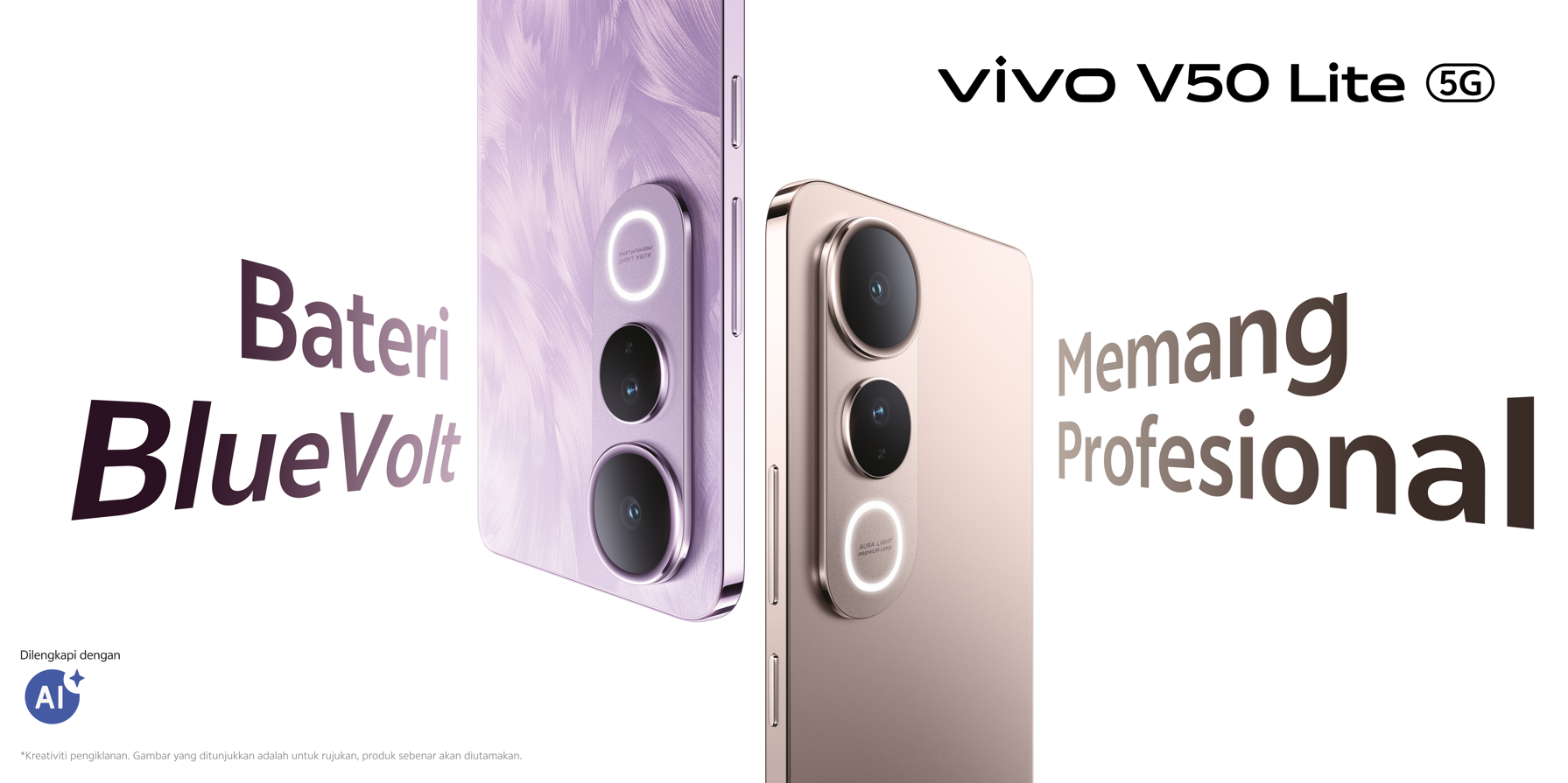 VIVO V50 Lite Dilancarkan dengan Keupayaan Bateri tahan lama, reka bentuk ultra nipis dan tahan menyeluruh