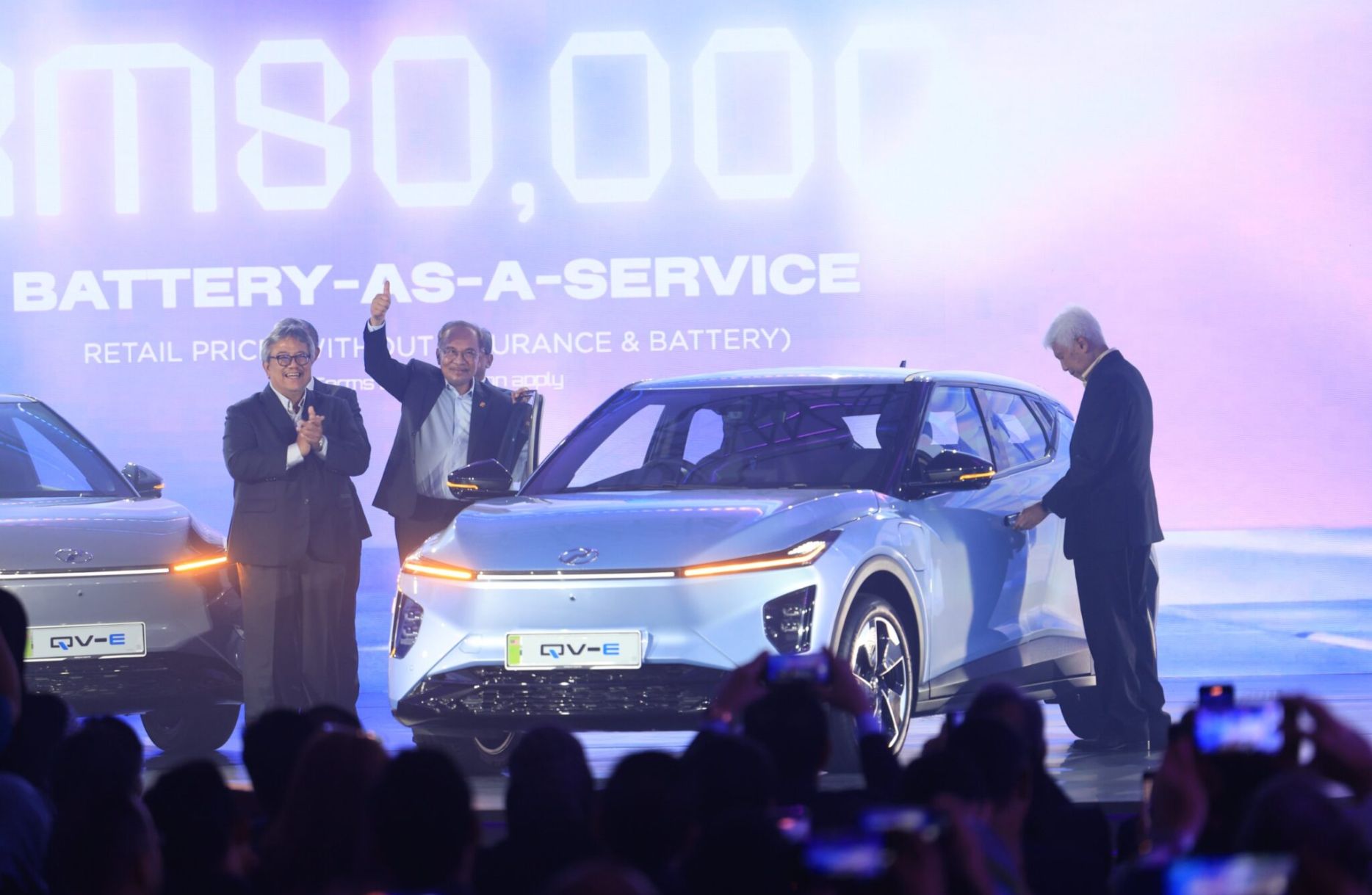 Perodua EV – QV-E di jual pada harga RM 80 000