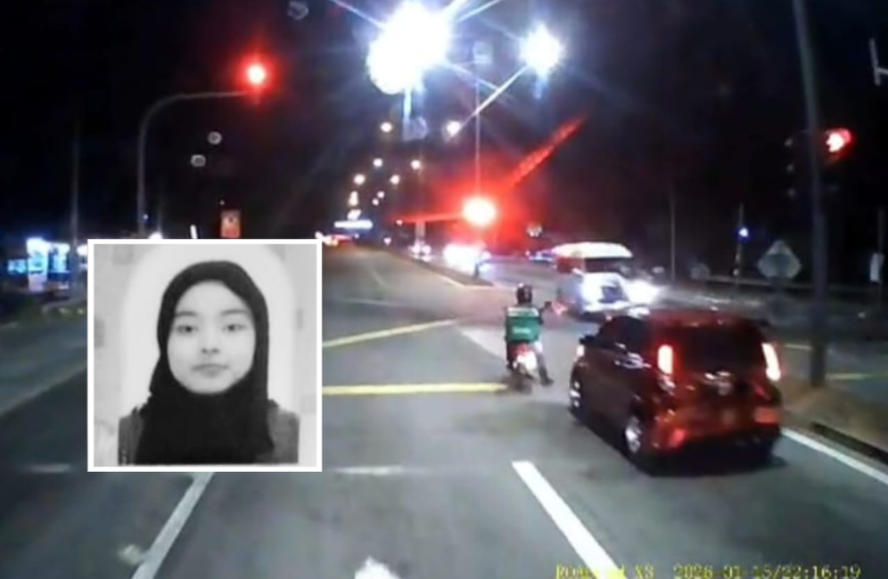Wanita maut dirempuh van Thailand langgar lampu merah di Jitra