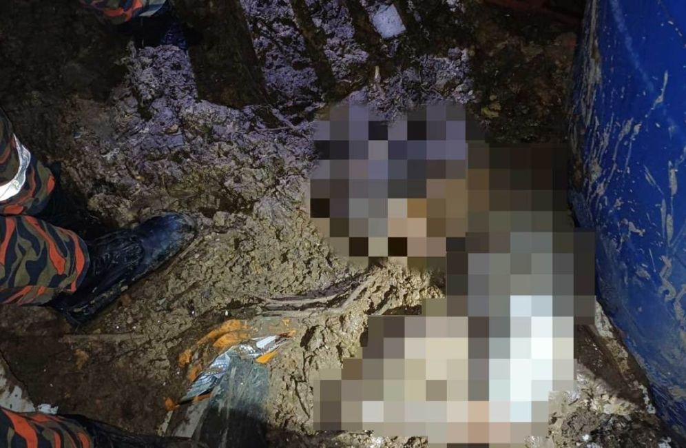 Warga emas maut tertimbus tanah runtuh di belakang hotel